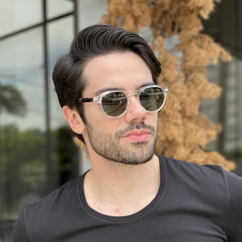 safine com br oculos de sol masculino redondo transparente bruno 3