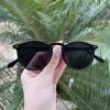 safine com br oculos de sol polarizado aviador preto erica 19