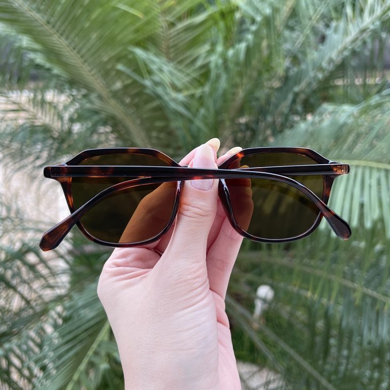 safine com br oculos de sol polarizado aviador preto erica 30