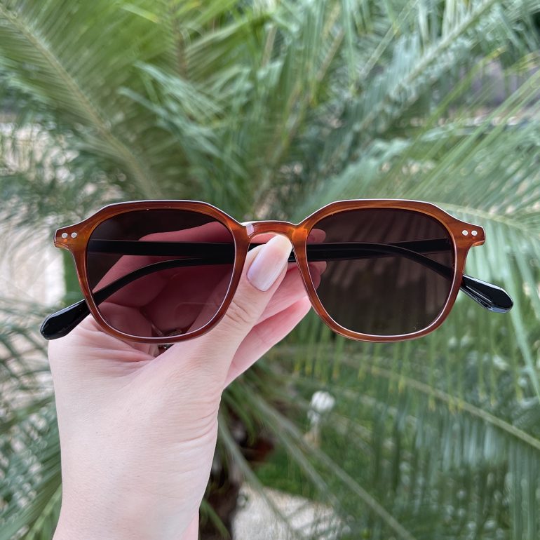 safine com br oculos de sol polarizado aviador preto erica 33