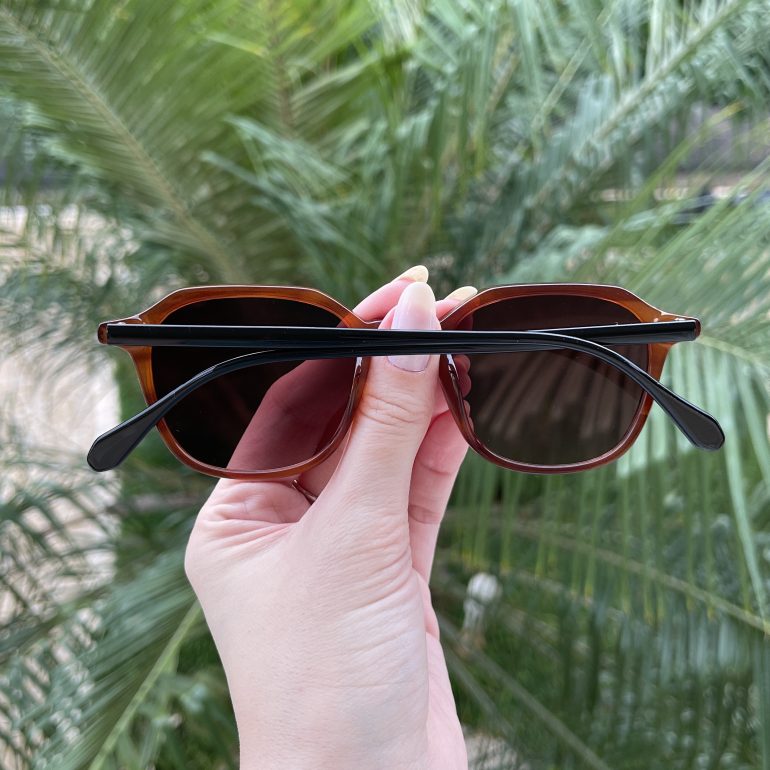 safine com br oculos de sol polarizado aviador preto erica 34