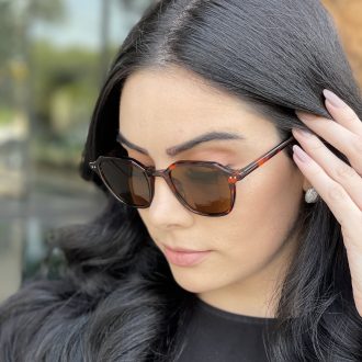 safine com br oculos de sol quadrado tartaruga com marrom dani 4