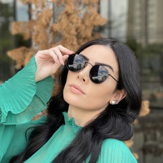 safine com br oculos de sol redondo preto ana livia 3