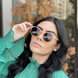safine com br oculos de sol redondo rose lolo 3