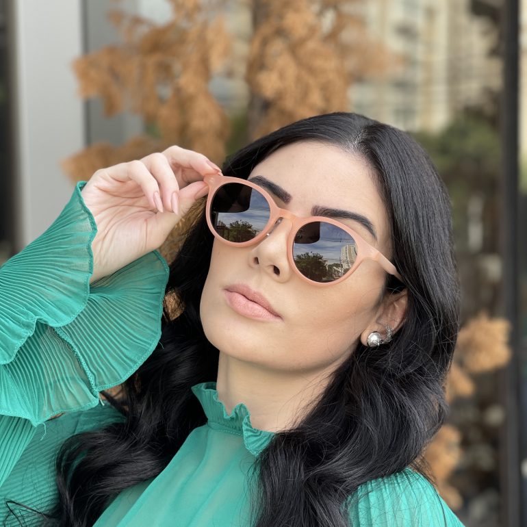 safine com br oculos de sol redondo rose lolo 3