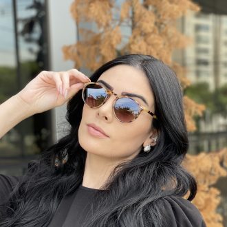 safine com br oculos de sol redondo tartaruga com caramelo luisa 2