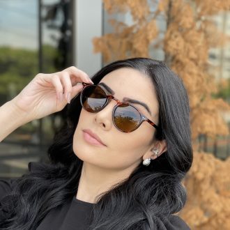 safine com br oculos de sol redondo tartaruga com marrom luisa 4