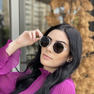 safine com br oculos de sol redondo transparente iara 2