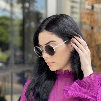 safine com br oculos de sol redondo transparente iara 3