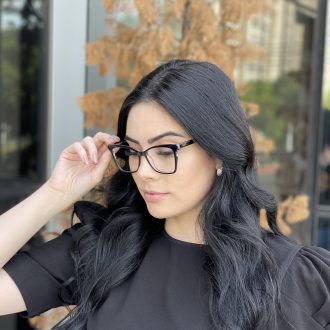 safine com br oculos de grau gatinho em acetato preto poliana 2