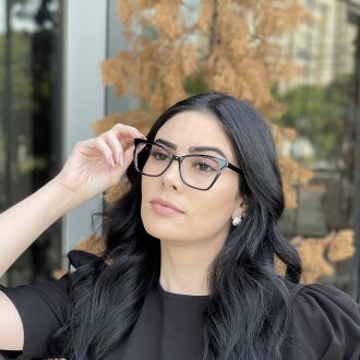 safine com br oculos de grau gatinho em acetato preto poliana 3