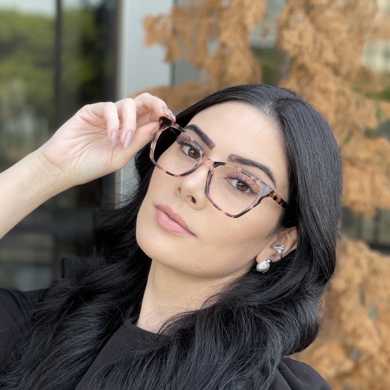safine com br oculos de grau gatinho em acetato tartaruga rosa poliana 3