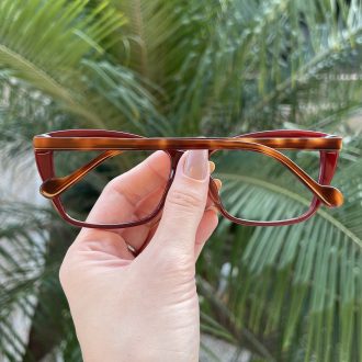 safine com br oculos de grau gatinho marsala cassia