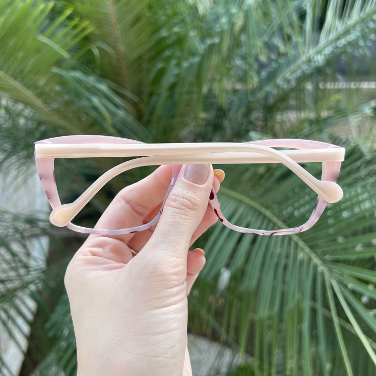 safine com br oculos de grau gatinho tartaruga com rosa cassia 1