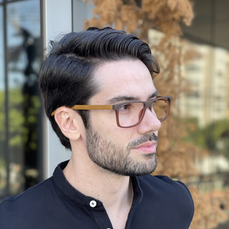 safine com br oculos de grau masculino retangular marrom vini 3
