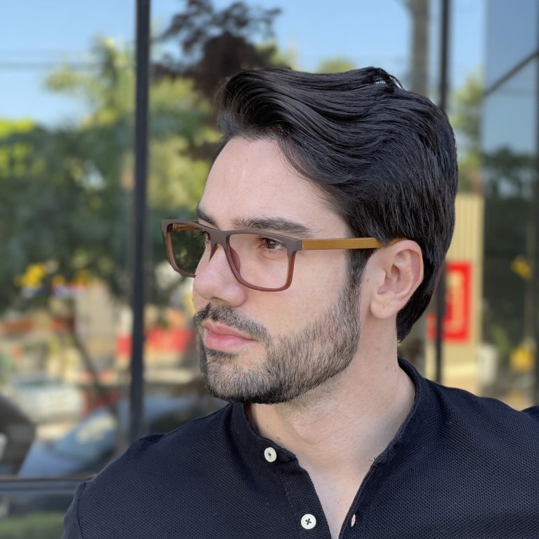 safine com br oculos de grau masculino retangular marrom vini 4