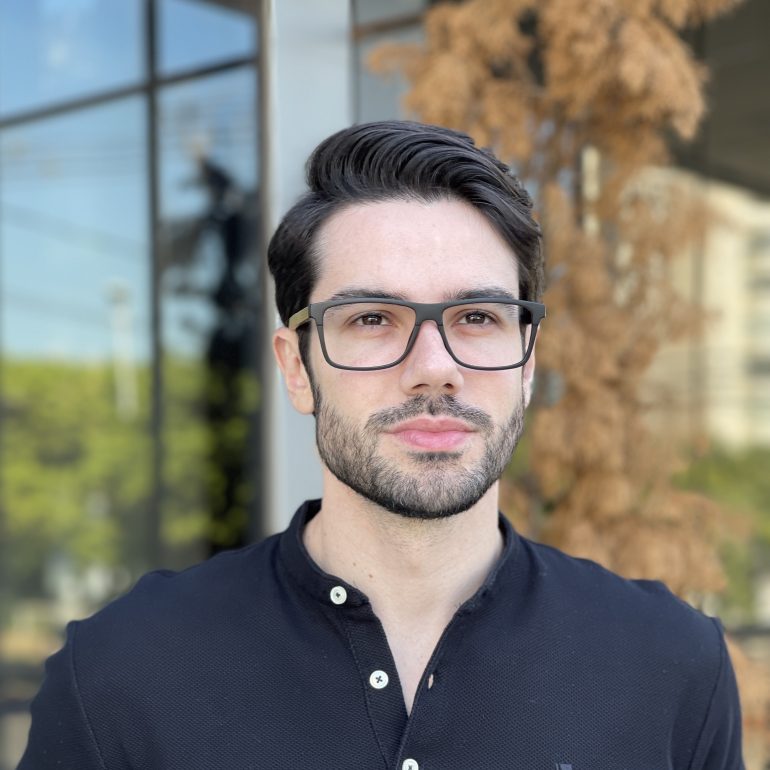 safine com br oculos de grau masculino retangular preto fosco vini 2