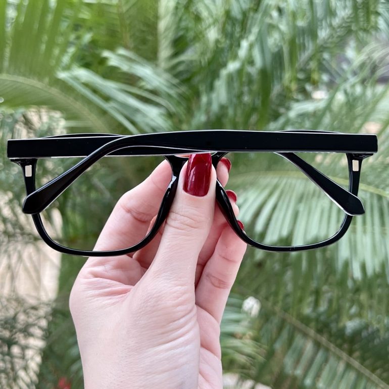 safine com br oculos de grau quadrado preto celine
