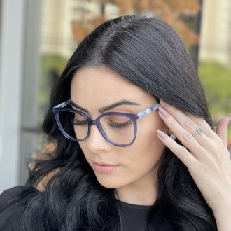 safine com br oculos de grau redondo azul carol 2