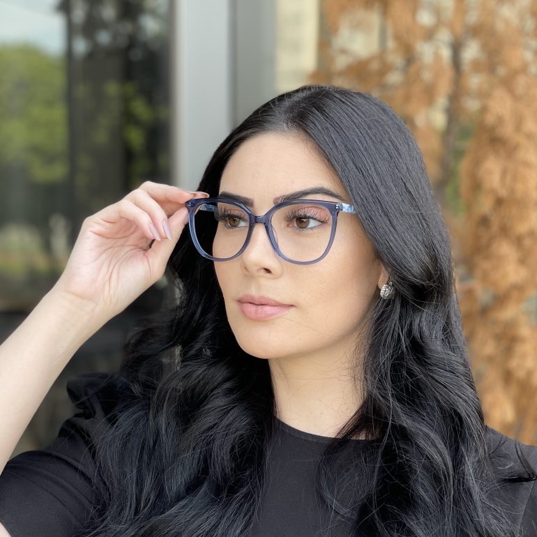 safine com br oculos de grau redondo azul carol 5
