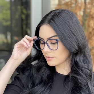 safine com br oculos de grau redondo azul carol 6