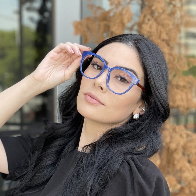 safine com br oculos de grau redondo azul nicole 2