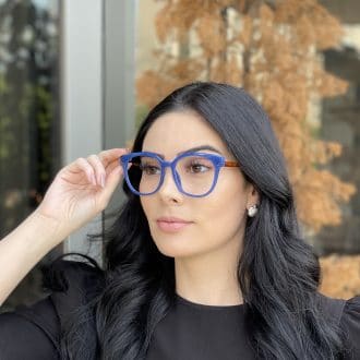 safine com br oculos de grau redondo azul nicole 4