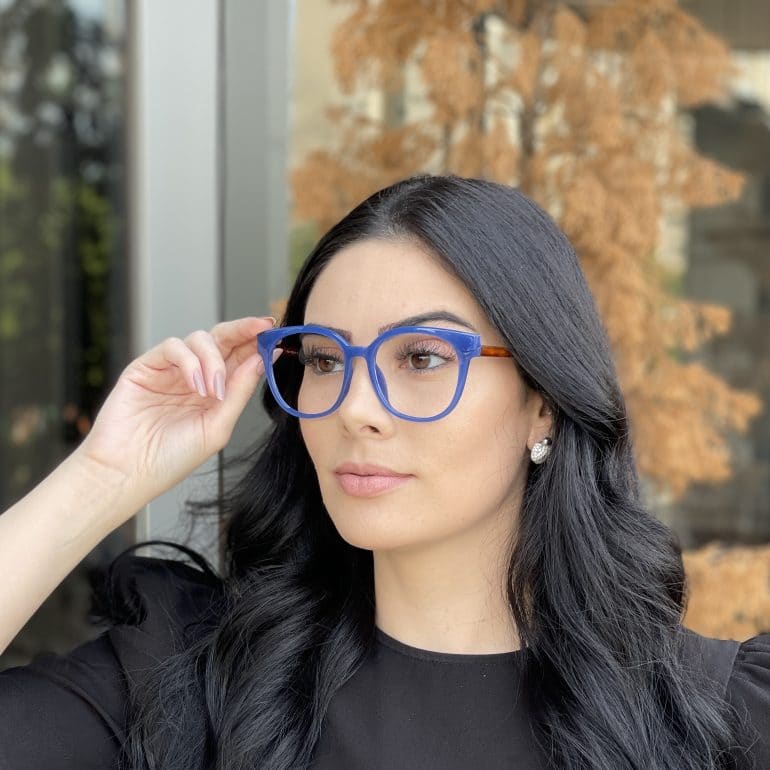safine com br oculos de grau redondo azul nicole 4