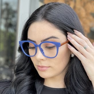 safine com br oculos de grau redondo azul nicole 5