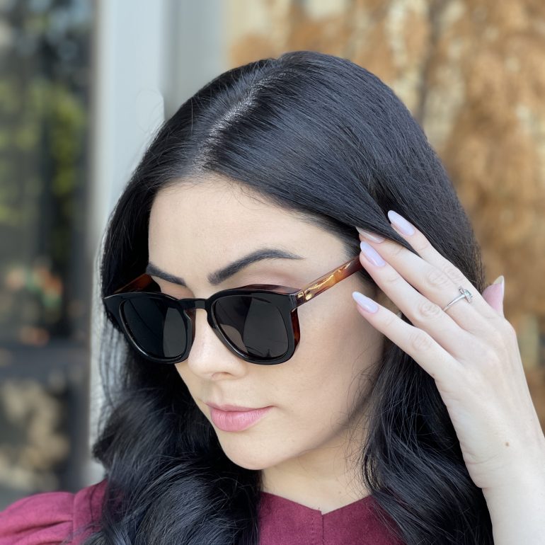 safine com br oculos de sol quadrado marrom gabi 6