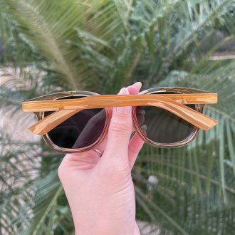 safine com br oculos de sol quadrado marrom transparente gabi