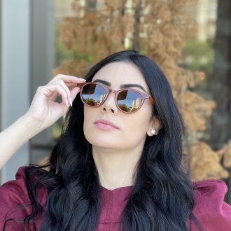 safine com br oculos de sol redondo caramelo lolo 6