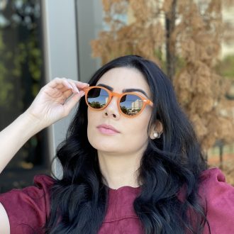 safine com br oculos de sol redondo laranja raissa 3