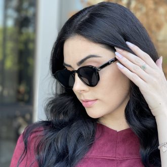 safine com br oculos de sol redondo preto manu 6