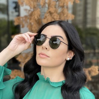 safine com br oculos de sol redondo verde ana livia 5