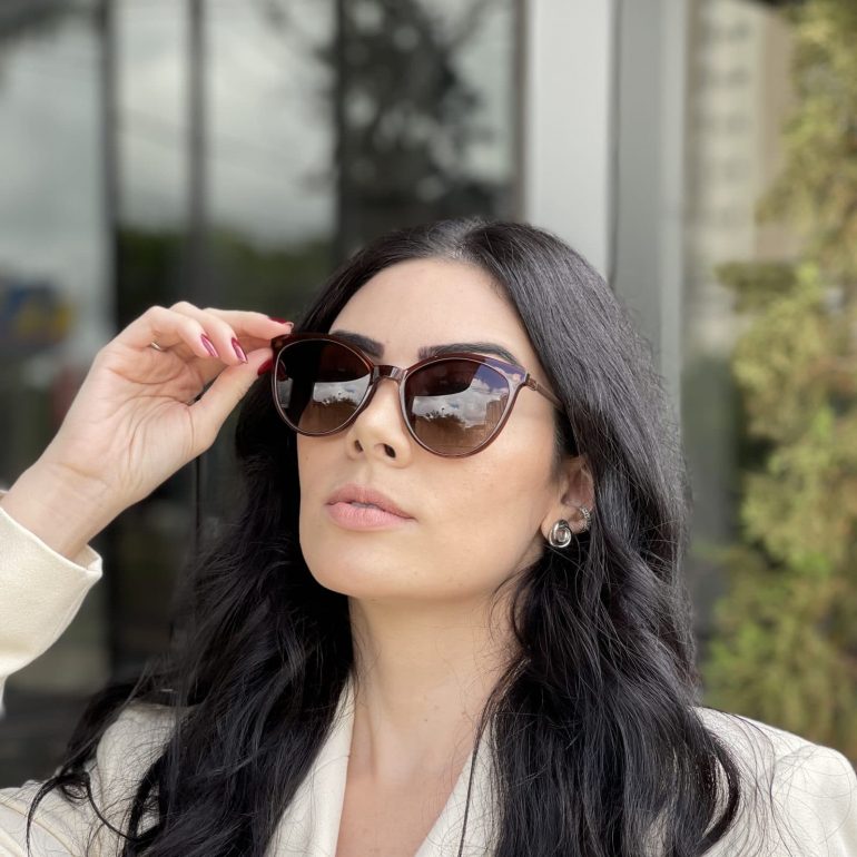 safine com br oculos 3 em 1 clip on redondo marrom zoe 1