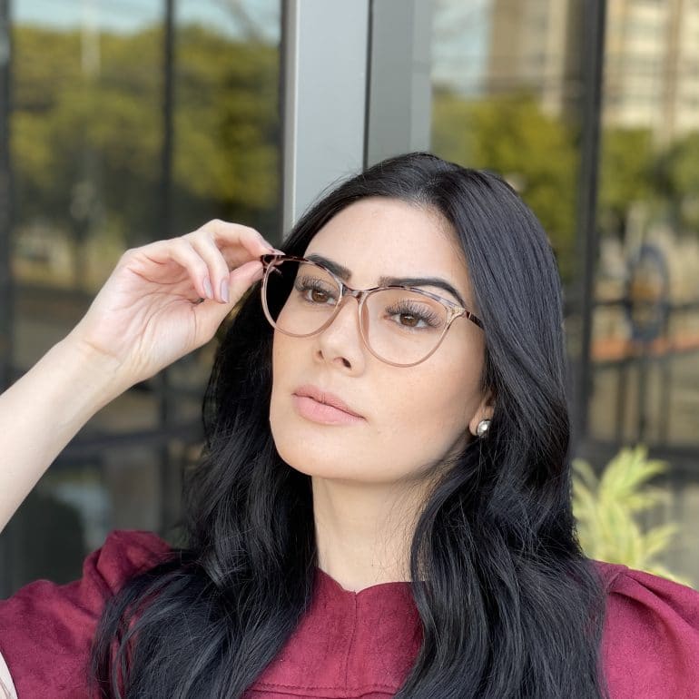 safine com br oculos de grau gatinho nude com tartaruga helen 7
