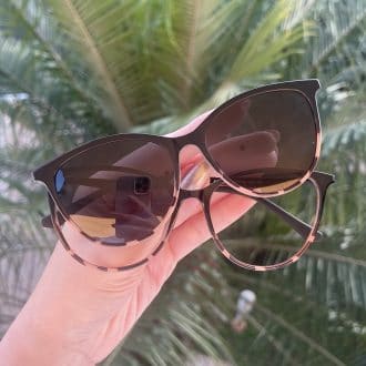 safine com br oculos 2 em 1 clip on gatinho preto com tartaruga