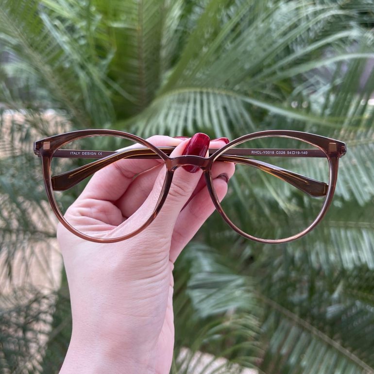 safine com br oculos de grau gatinho marrom 1
