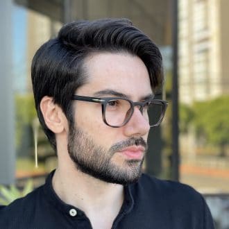 safine com br oculos de grau masculino quadrado preto com tartaruga caua 13