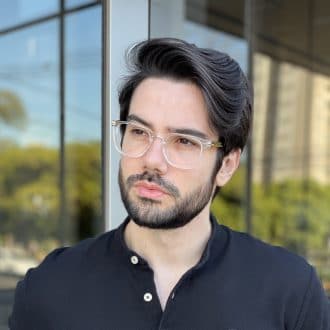 safine com br oculos de grau masculino quadrado preto com tartaruga caua 4