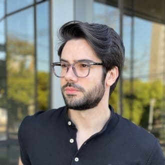 safine com br oculos de grau masculino quadrado preto com tartaruga caua 9