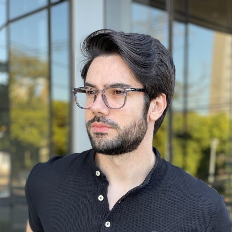 safine com br oculos de grau masculino quadrado preto com tartaruga caua 9