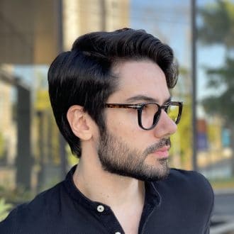 safine com br oculos de grau masculino quadrado preto gustavo 3