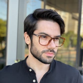 safine com br oculos de grau masculino quadrado tartaruga vicente 3