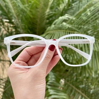 safine com br oculos de grau quadrado branco celine