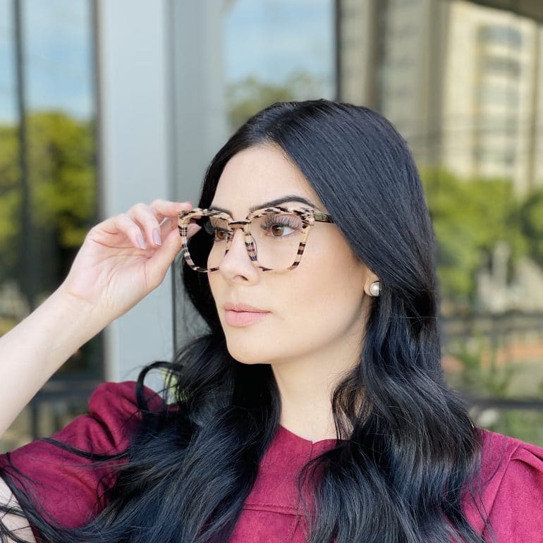 safine com br oculos de grau quadrado rajado nanda 1
