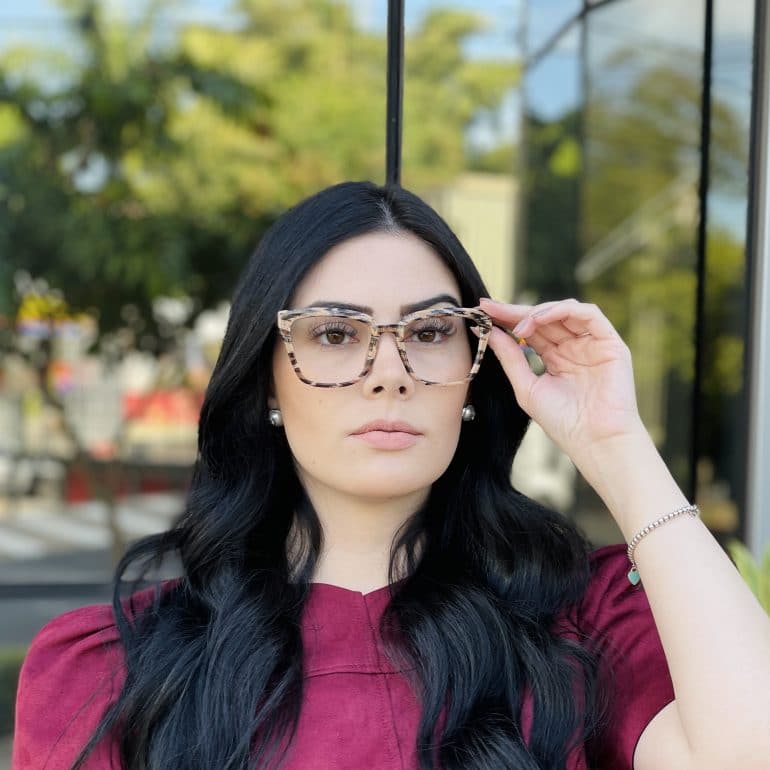safine com br oculos de grau quadrado rajado nanda 2