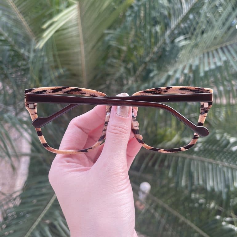 safine com br oculos de grau quadrado rajado nanda 5