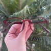 safine com br oculos de grau redondo vinho bel 5